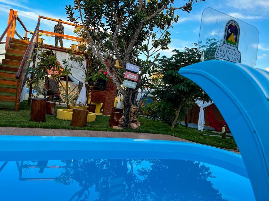 Camping Reino De Andalasia Alto Paraíso de Goiás Zewnętrze zdjęcie